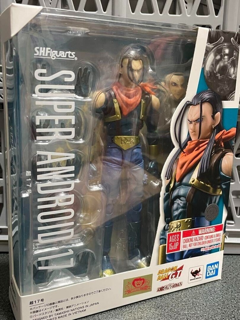 PREMIUM BANDAI Dragonball GT S.H.Figuarts Figure Super Android No.17 from Japan