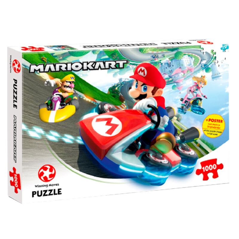 Puzzle Mario Kart Nintendo 1000pzs
