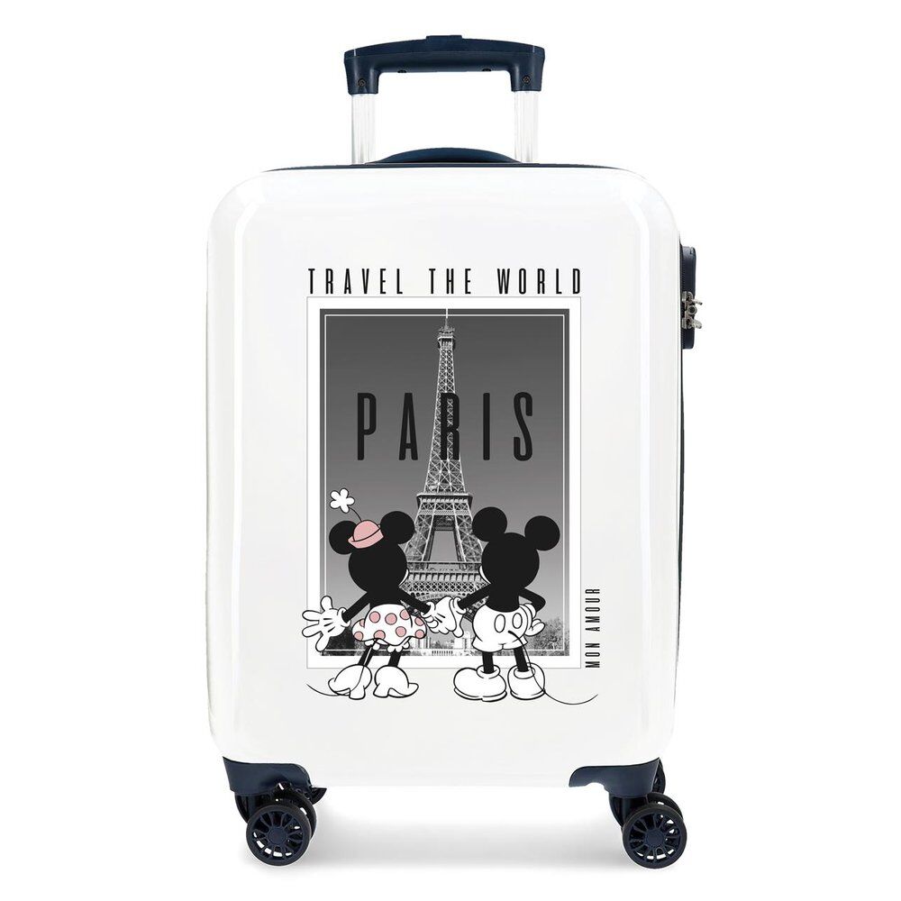 Maleta trolley ABS Paris Mickey &#38; Minnie Disney 55cm