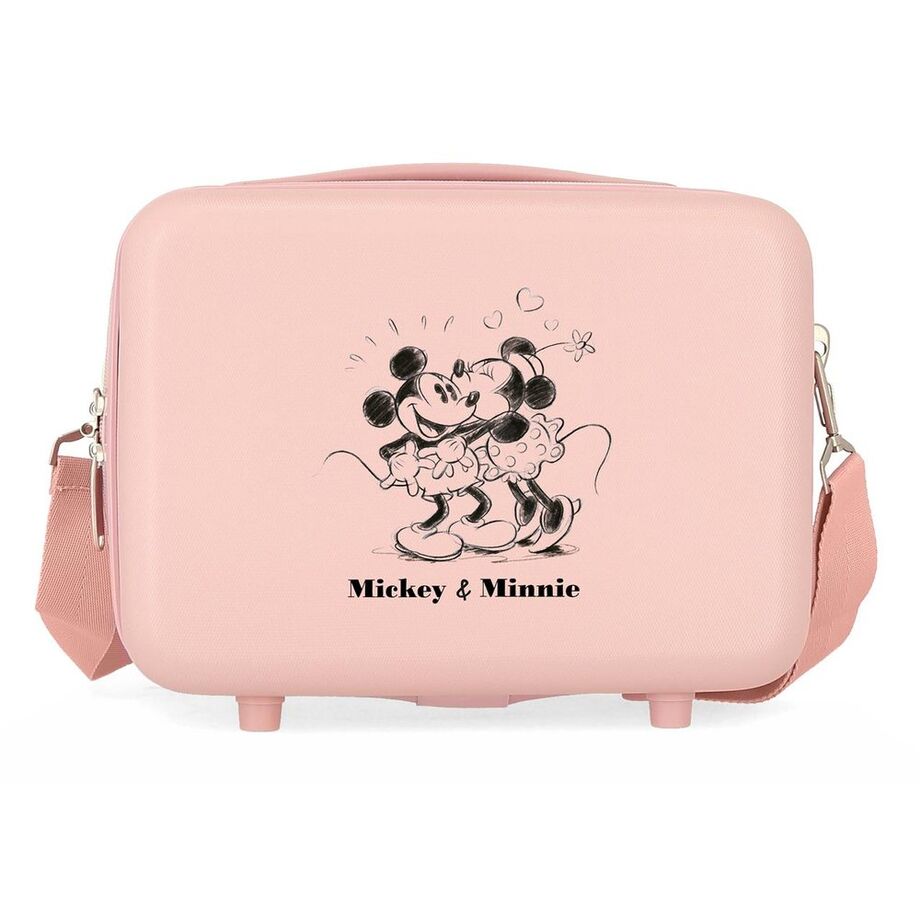 Neceser ABS Kisses Mickey &#38; Minnie Disney adaptable