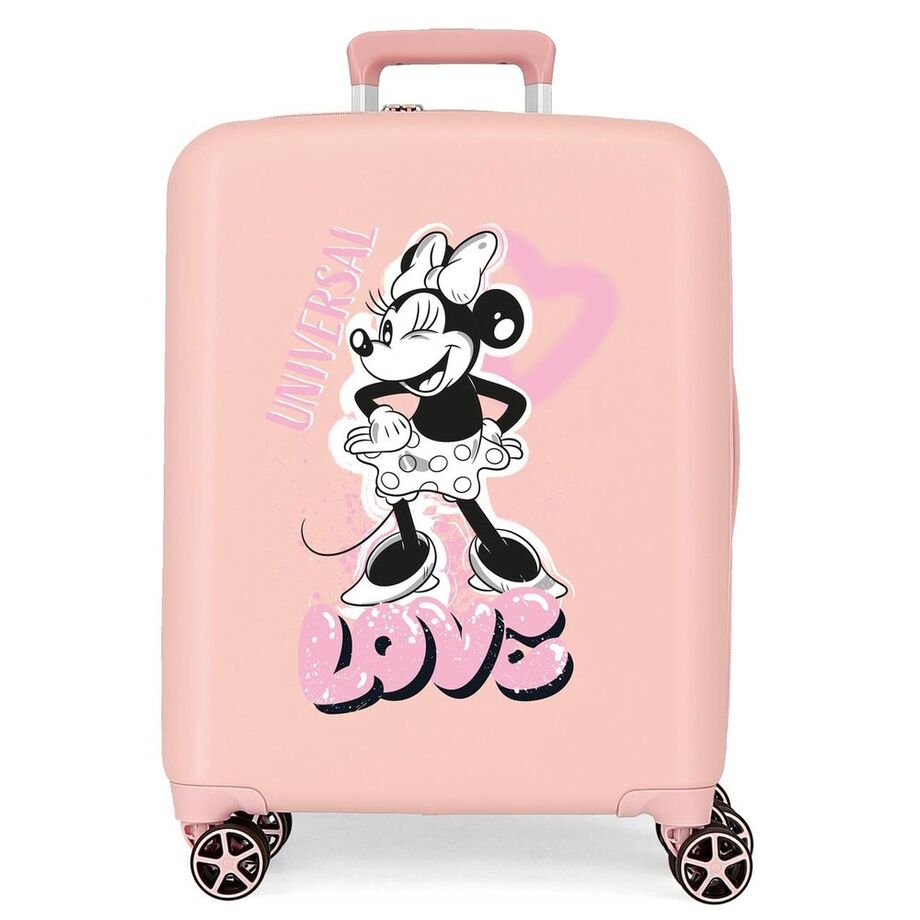 Maleta trolley ABS Heart Minnie Disney 55cm
