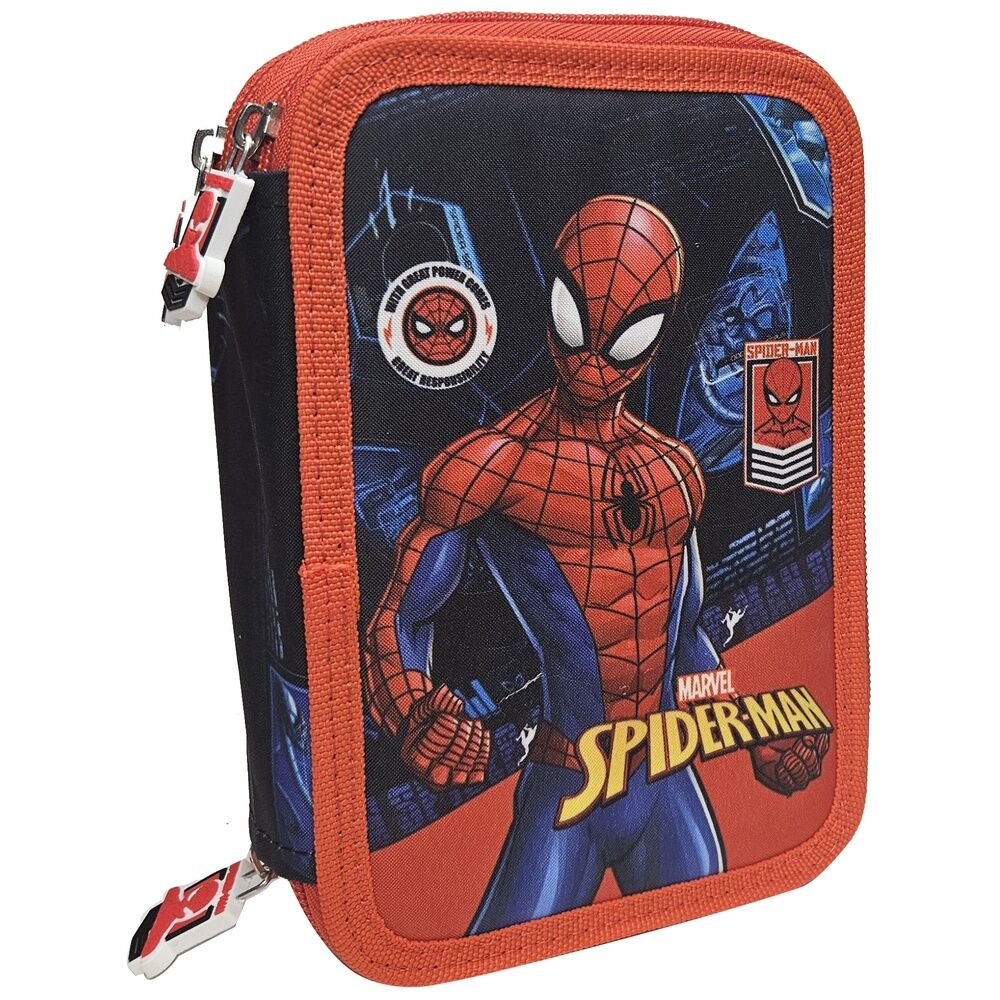 Plumier Brave Spiderman Marvel triple
