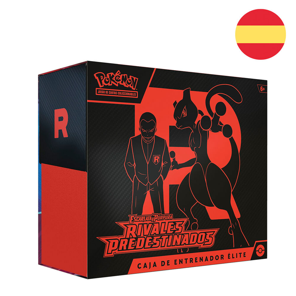 Estuche juego cartas coleccionables Elite Trainer Destinos Predestinados Pokemon español