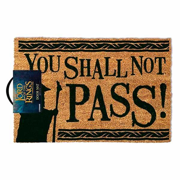 Felpudo El Señor de los Anillos You Shall Not Pass