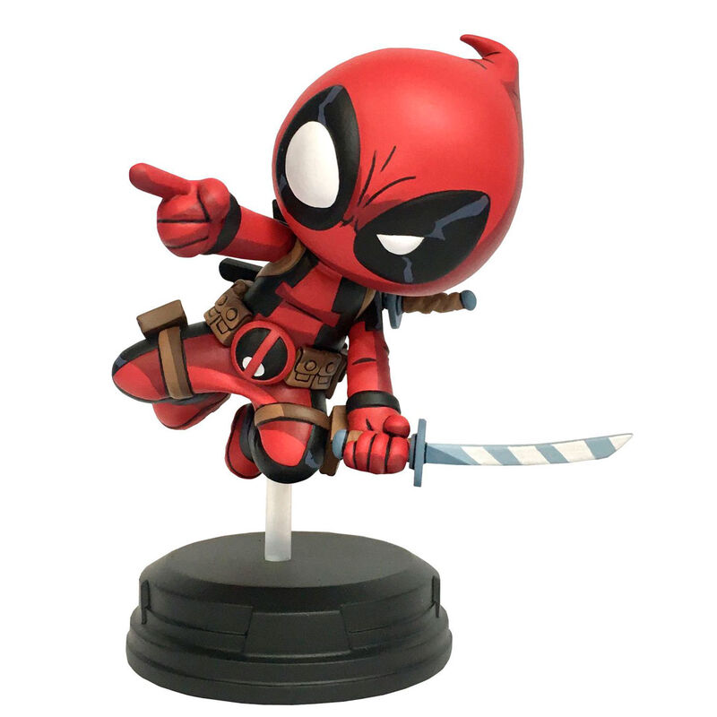 Figura Deadpool Jumping Marvel 18cm