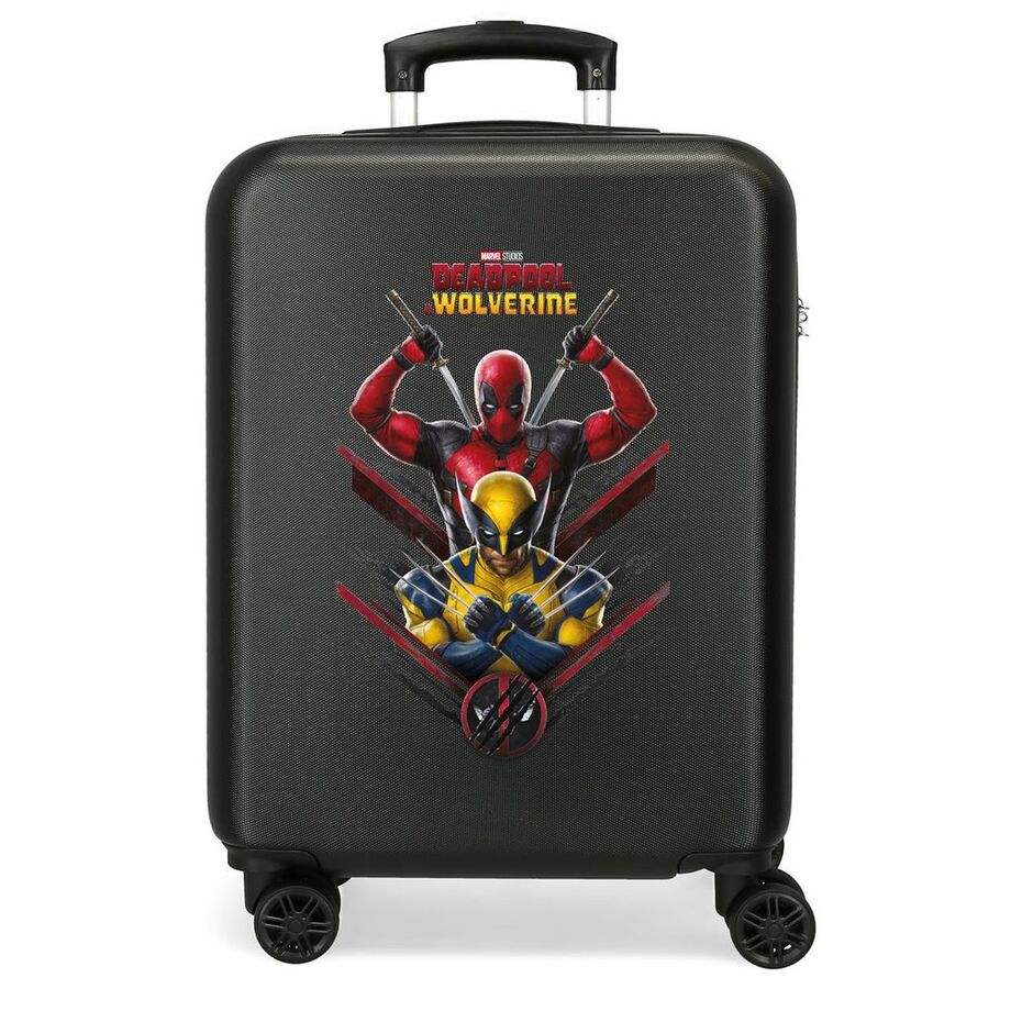 Maleta trolley ABS Deadpool &#38; Wolverine Marvel 55cm