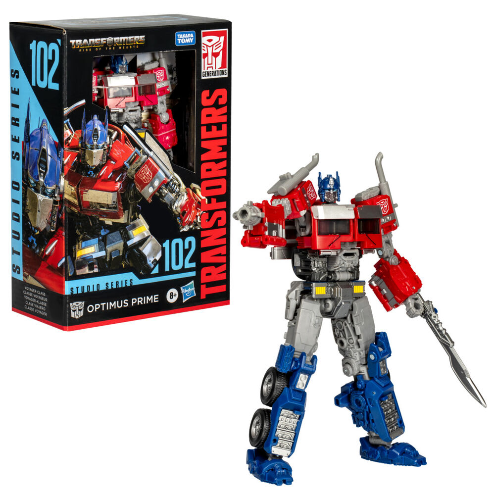 Figura Optimus Prime Studio Series El Despertar de las Bestias Transformers 16,5cm