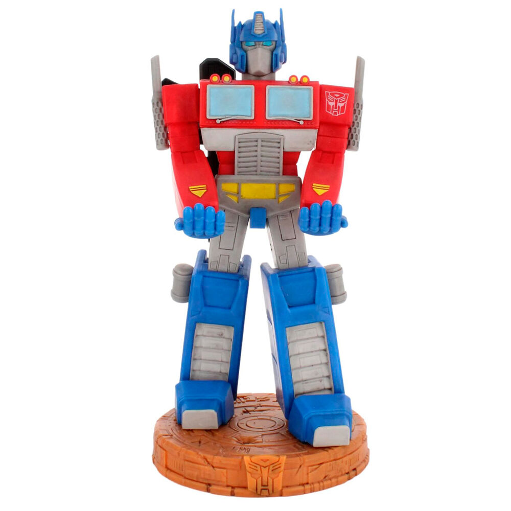 Cable Guy soporte sujecion Optimus Prime Transformers 20cm