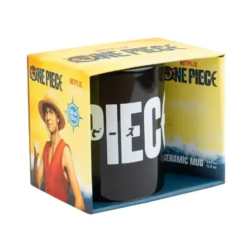 Taza One Piece Netflix Logo