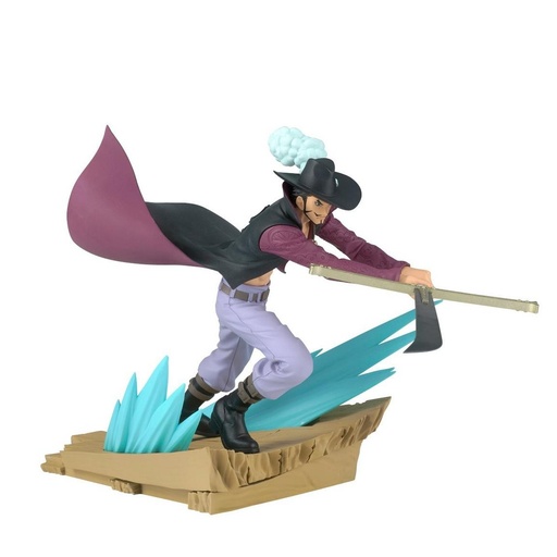 Figura Banpresto One Piece - Dracule Mihawk Senkozekkei 