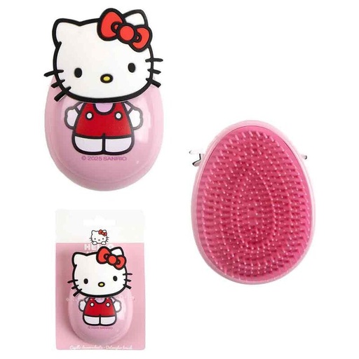 [18445484489542] Cepillo pelo desenredante Hello Kitty