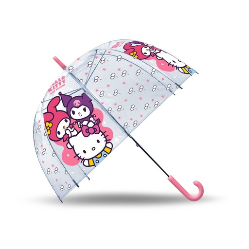 [8435507891547] Paraguas manual Hello Kitty and Friends 46cm