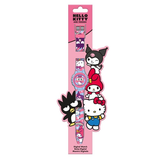 [8435507891592] Reloj digital Hello Kitty and Friends