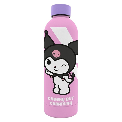 [8435507891738] Botella acero inoxidable Kuromi Hello Kitty 800ml
