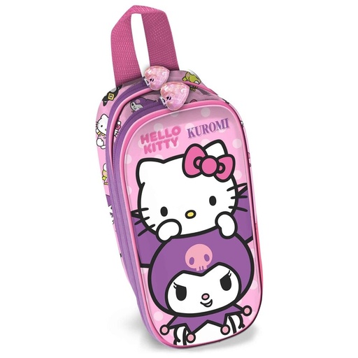 [8445118085211] Portatodo 3D Playful Hello Kitty doble