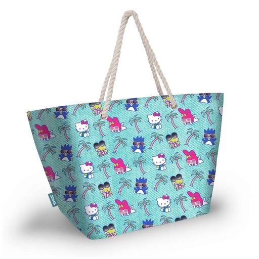 [8445118086591] Bolsa playa Palms Hello Kitty