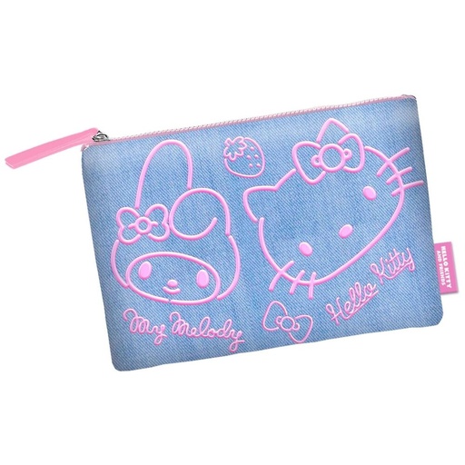 [8445118086607] Neceser Denim Hello Kitty