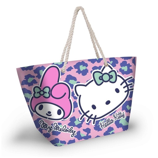 [8445118086669] Bolsa playa Safari Hello Kitty