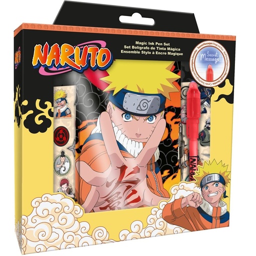 [8435507889452] Diario + Boligrafo magico Naruto Shippuden