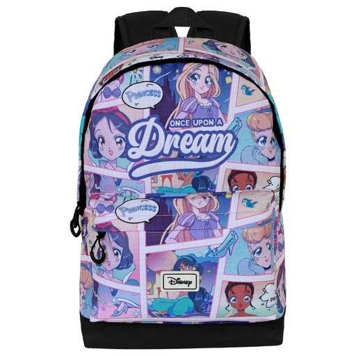 [8445118077131] Mochila Comic Princesas Disney 44cm