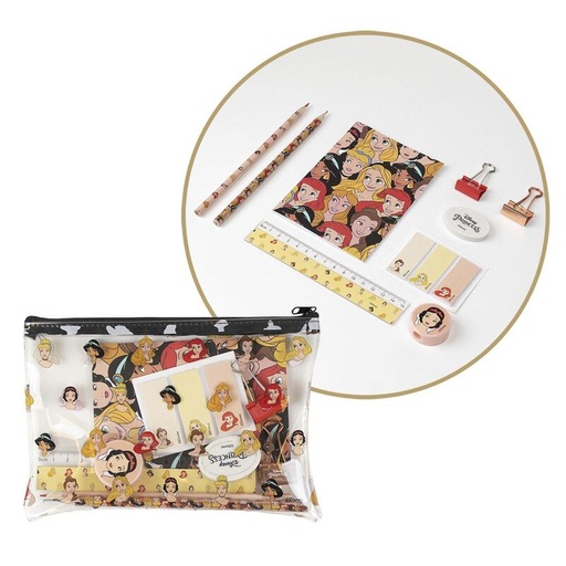 [8445484122176] Set papeleria Princesas Disney