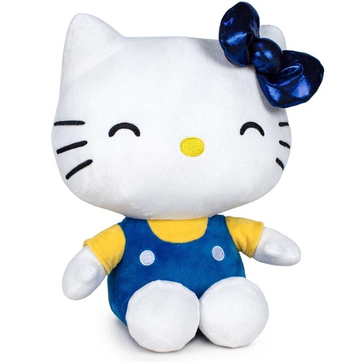 [8425611338694 azuloscuro] Peluche 50th Anniversary Hello Kitty 22cm