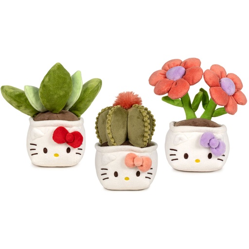 [8425611355004] Peluche Botanical Love Hello Kitty 25cm surtido