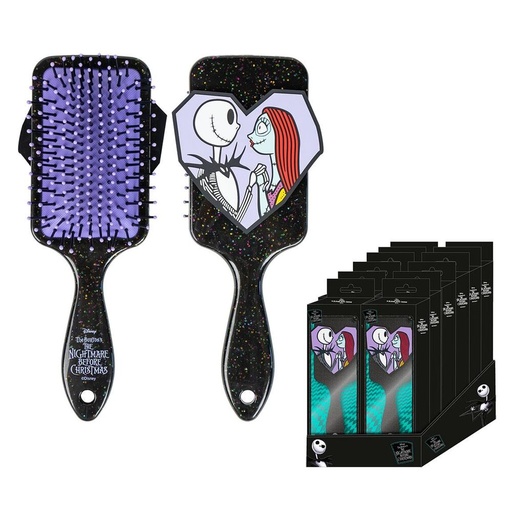 [18445484385882] Cepillo pelo Jack & Sally Pesadilla Antes de Navidad Disney