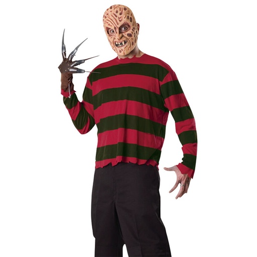 [82686170598] Kit disfraz Freddy Krueger Pesadilla en Elm Street adulto