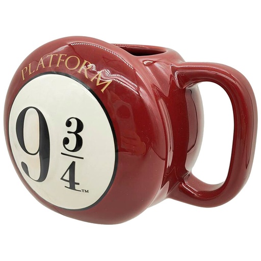 [8435507868136] Taza 3D Anden  9 3/4 Harry Potter