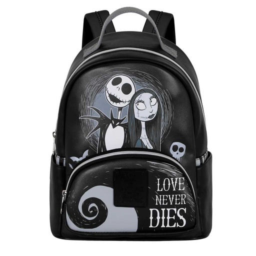 [8445118076073] Mochila Love Pesadilla Antes de Navidad Disney 29cm