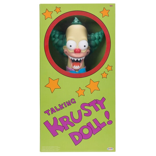 [0192995175501] Muñeco parlante Krusty El Payaso Los Simpsons ingles 44cm