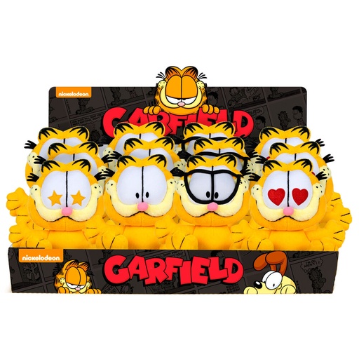 [8425611339233] Peluche cute emoji Garfield 20cm surtido