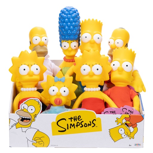 [8425611351617] Peluche Los Simpson 30cm surtido