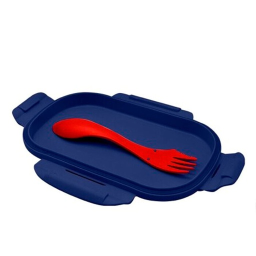 [8435507885324] Sandwichera + cubierto Spiderman Marvel