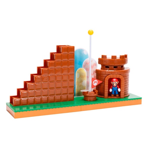 [0192995424357] Playset Level End Super Mario Bros