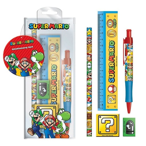 [5051265734303] Set papeleria Super Mario Bros