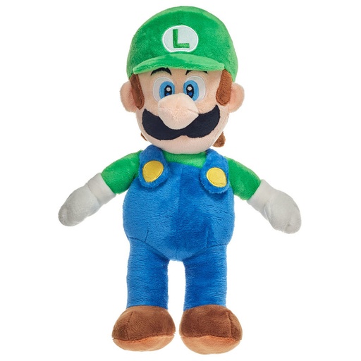 [8425611324604 Luigi] Peluche Luigi Mario Bros soft 38cm