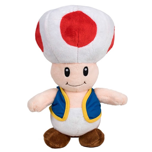 [8425611324604 toad] Peluche Toad Mario Bros soft 30cm