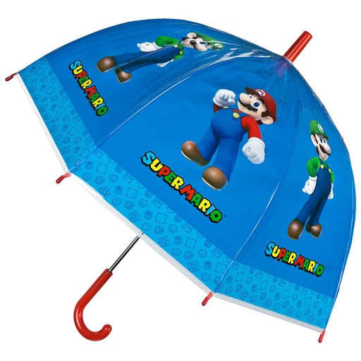 [8435507867986] Paraguas manual Super Mario Bros 45cm