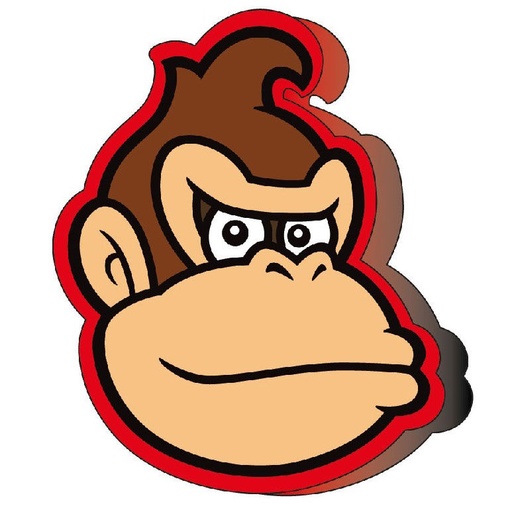 [8436580117883] Cojin 3D Donkey Kong Super Mario Bros