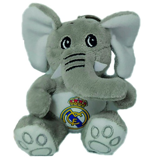 [8426842109411] Llavero peluche elefante Real Madrid