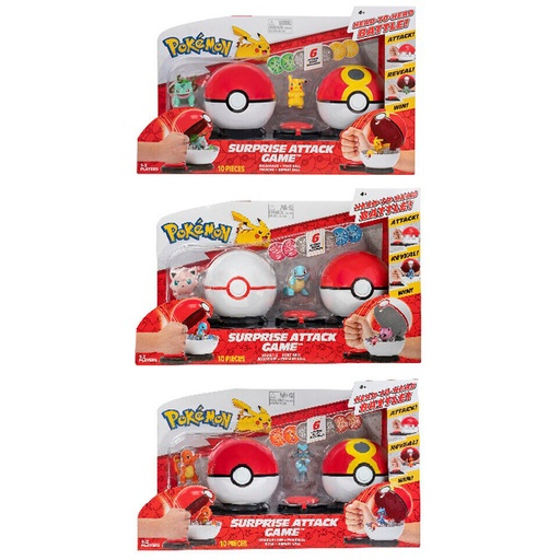 [191726409526] Juego ataque vs Pokemon surtido