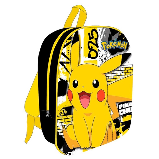 [8435632406210] Mochila Happy Pikachu Pokemon 40cm