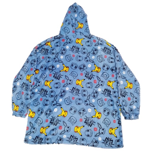[8436580117203] Bata sudadera oversize Pokemon coral infantil