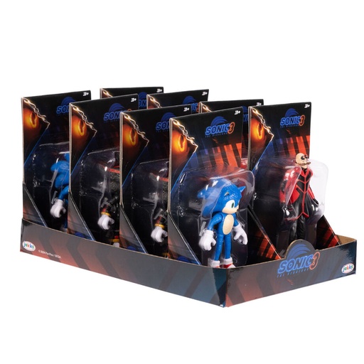 [0192995422995] Figura La Pelicula Sonic 3 7cm surtido