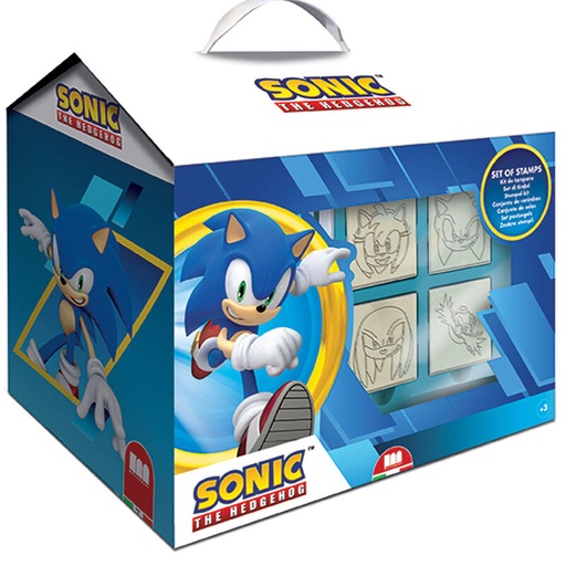 [8009233091221] Set papeleria casa Sonic the Hedgehog 20pzs
