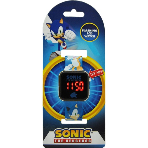 [8435507869065] Reloj led Sonic The Hedgehog