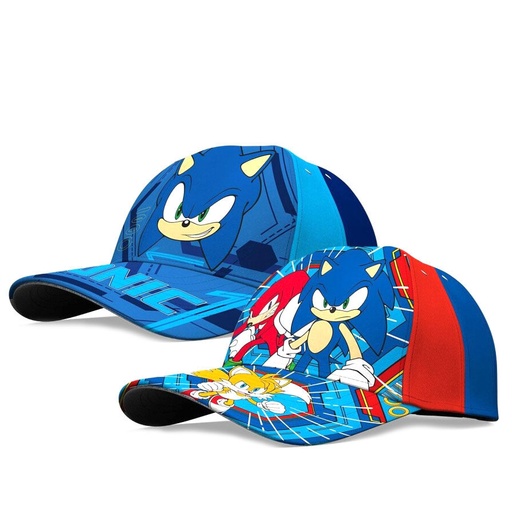 [8435507875431] Gorra Sonic The Hedgehog surtido