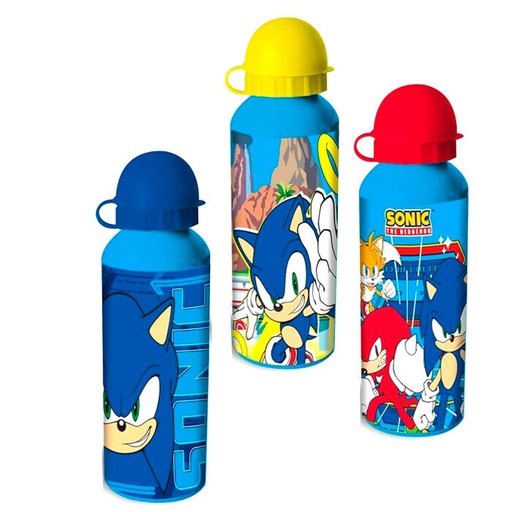 [8435507875493] Cantimplora surtido aluminio Sonic The Hedgehog 500ml
